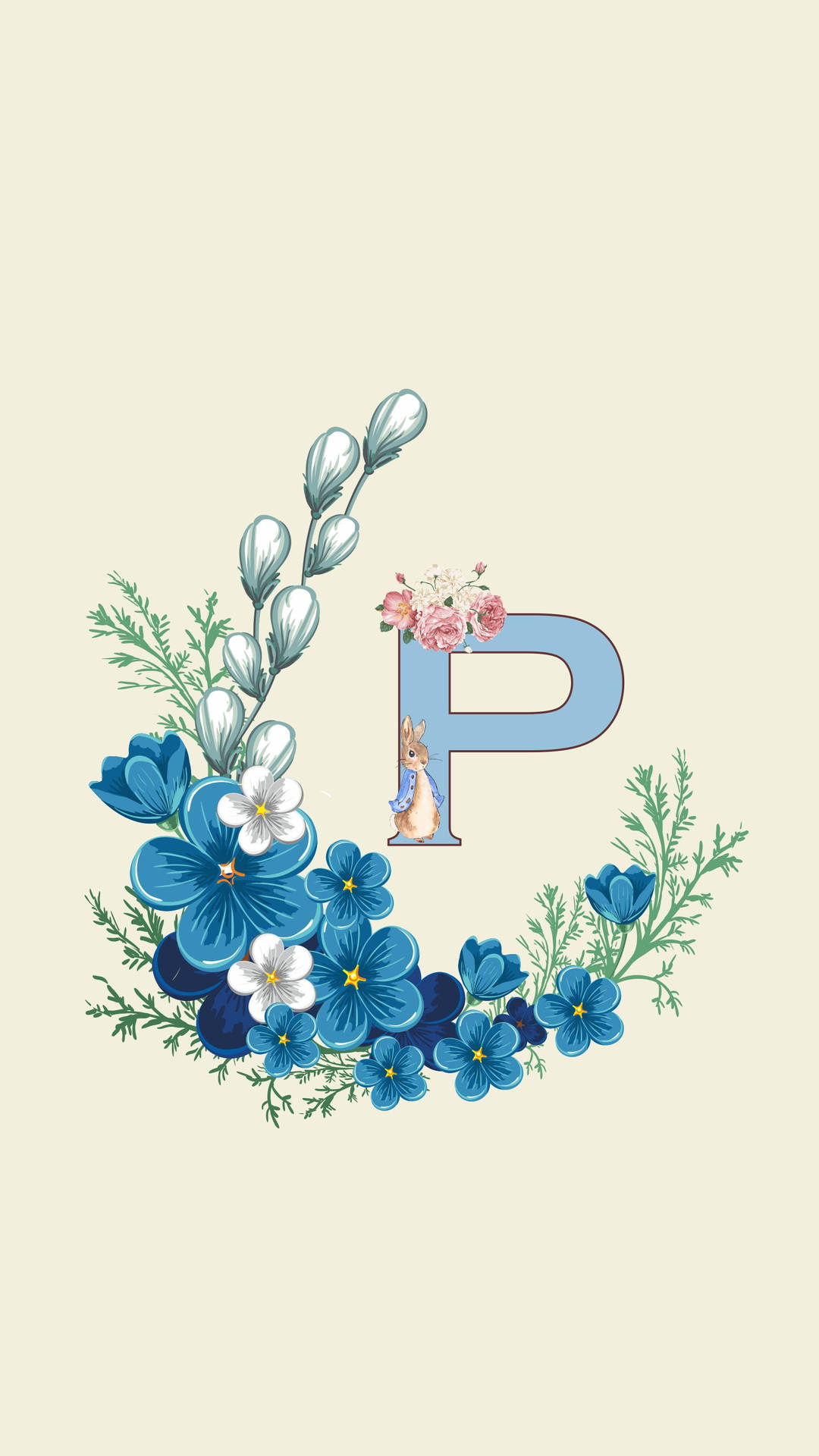 Letter P Background Wallpaper