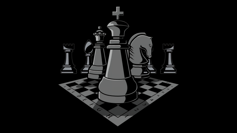 4k Chessboard Wallpaper