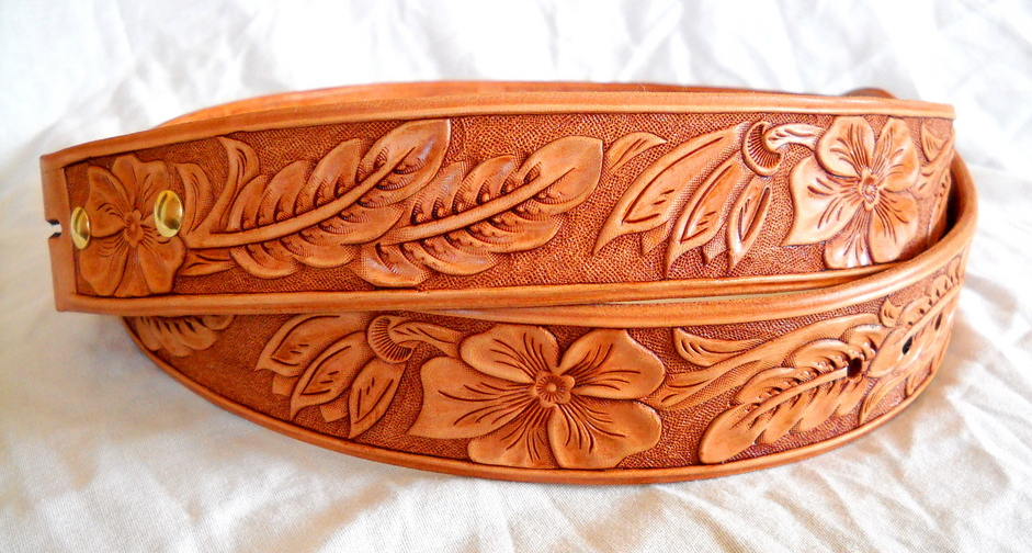 Western Hand Tooled Leather Belt Buckle HD Walls Find Wallpaper