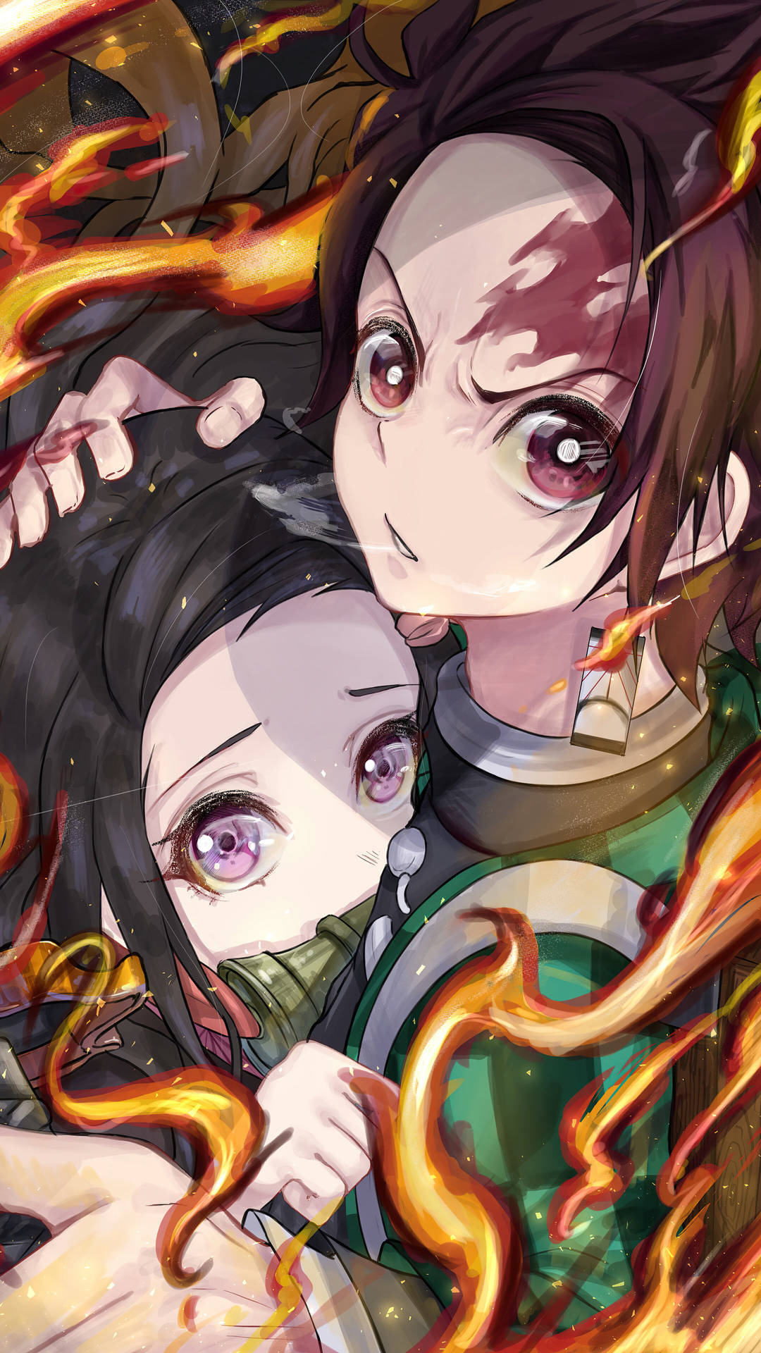 Nezuko Phone Wallpaper