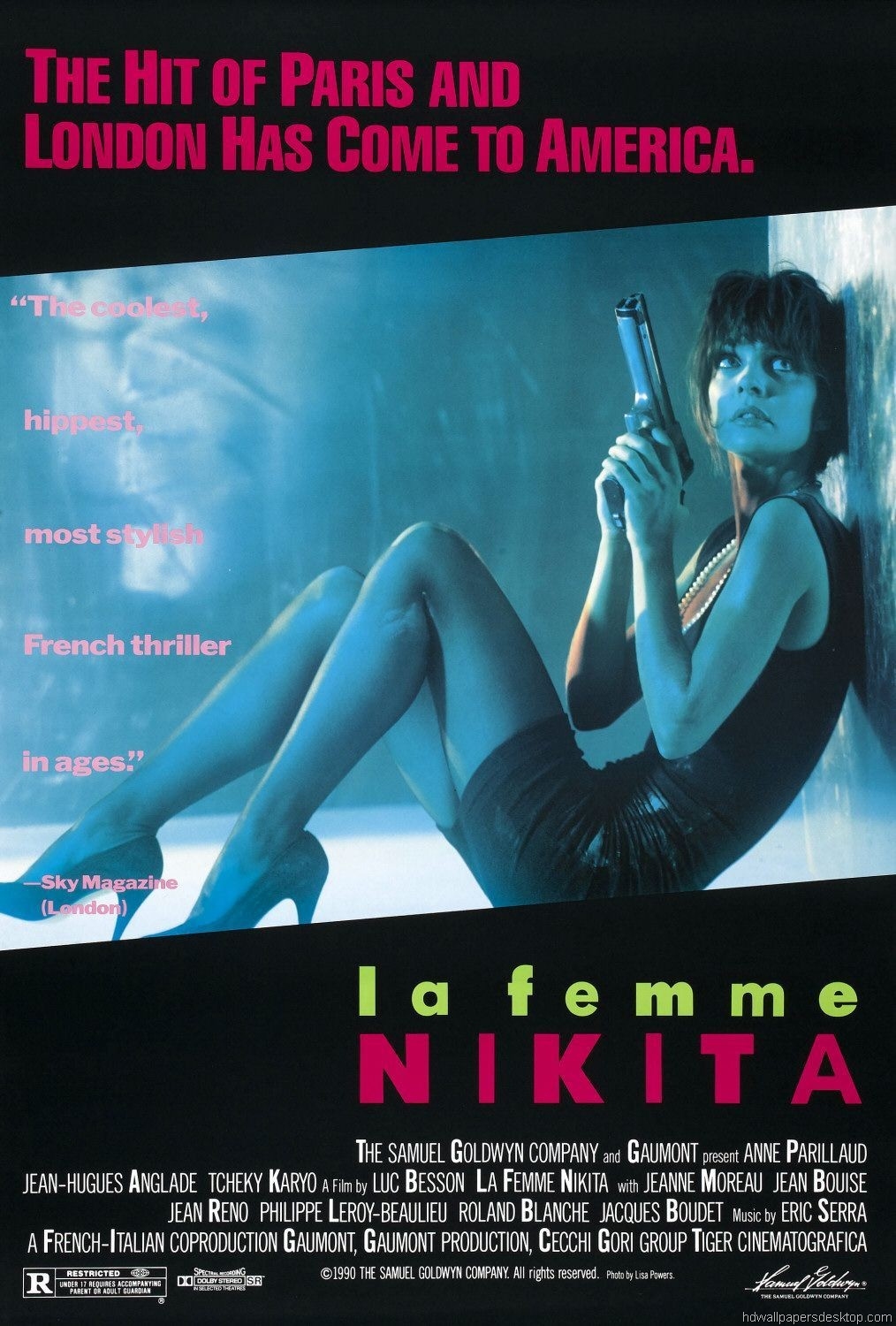 La Femme Nikita Wallpaper Poster Movie