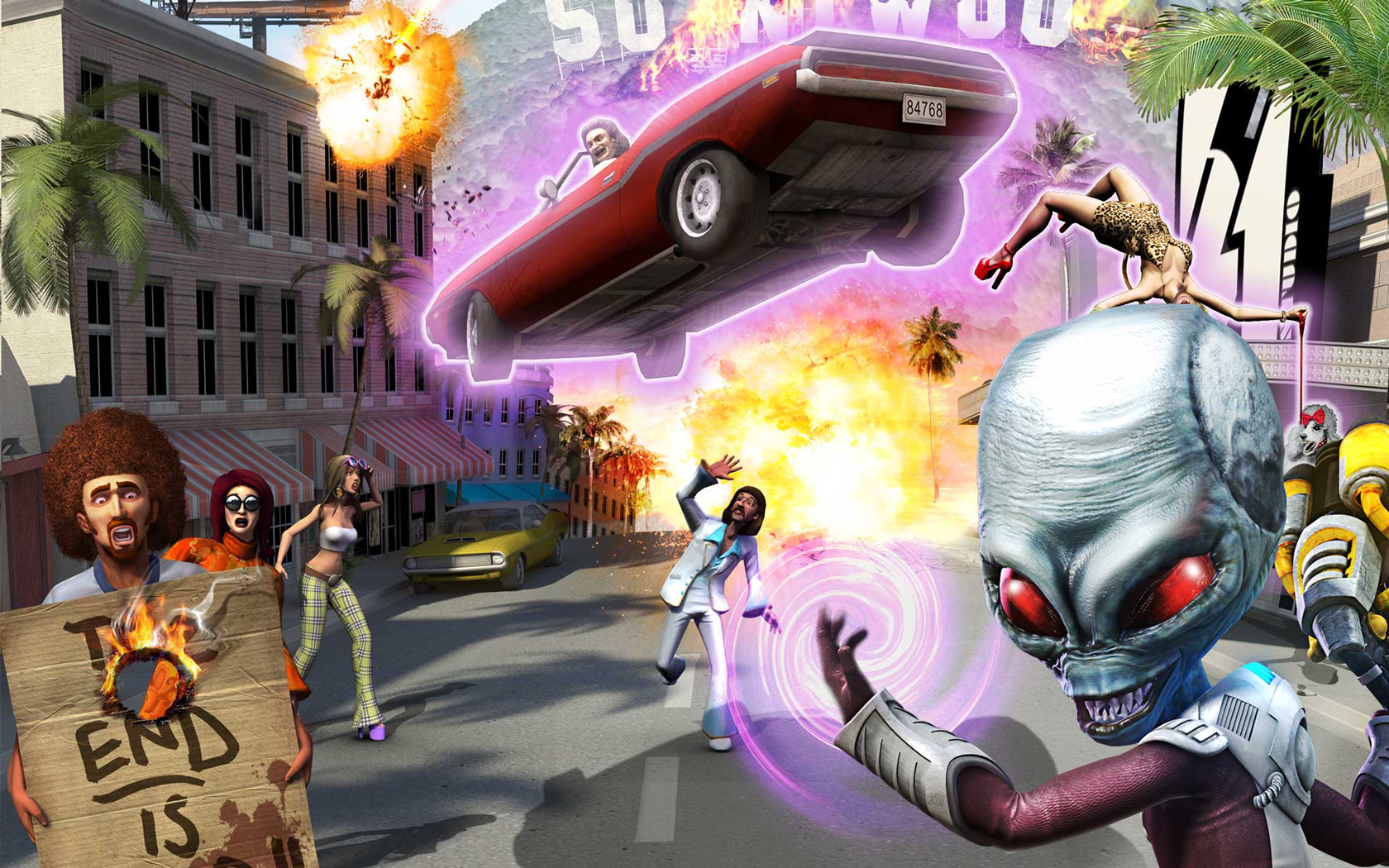 Destroy All Humans Path Of The Furon Wallpaper In