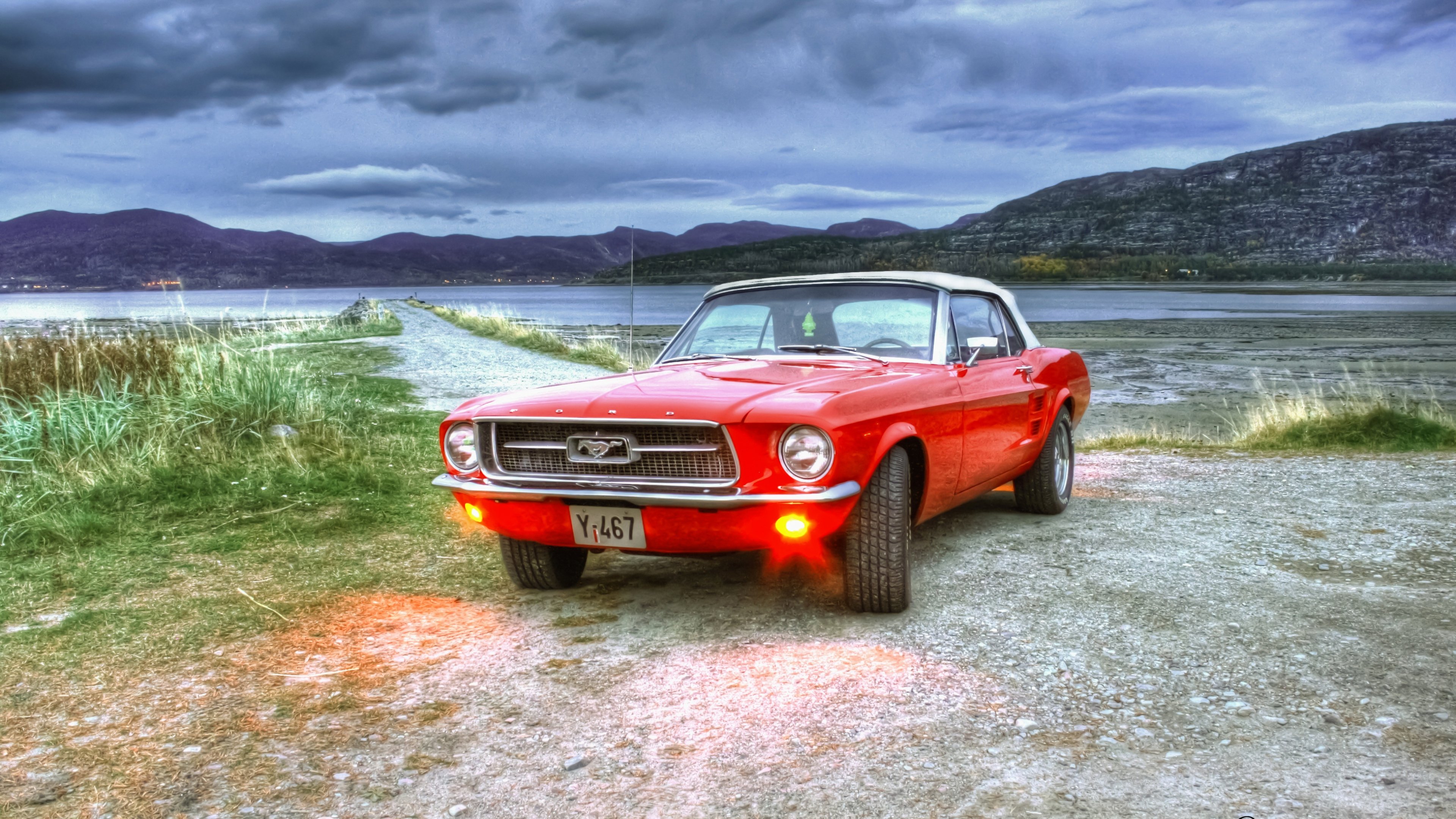  3840x2160 Ford Mustang Hdr Wallpaper Background 4K Ultra HD