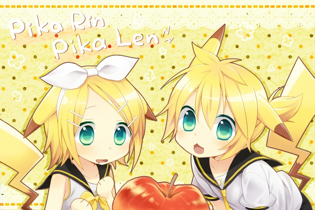 Vocaloid Kagamine Rin Len HD Wallpaper Anime Manga