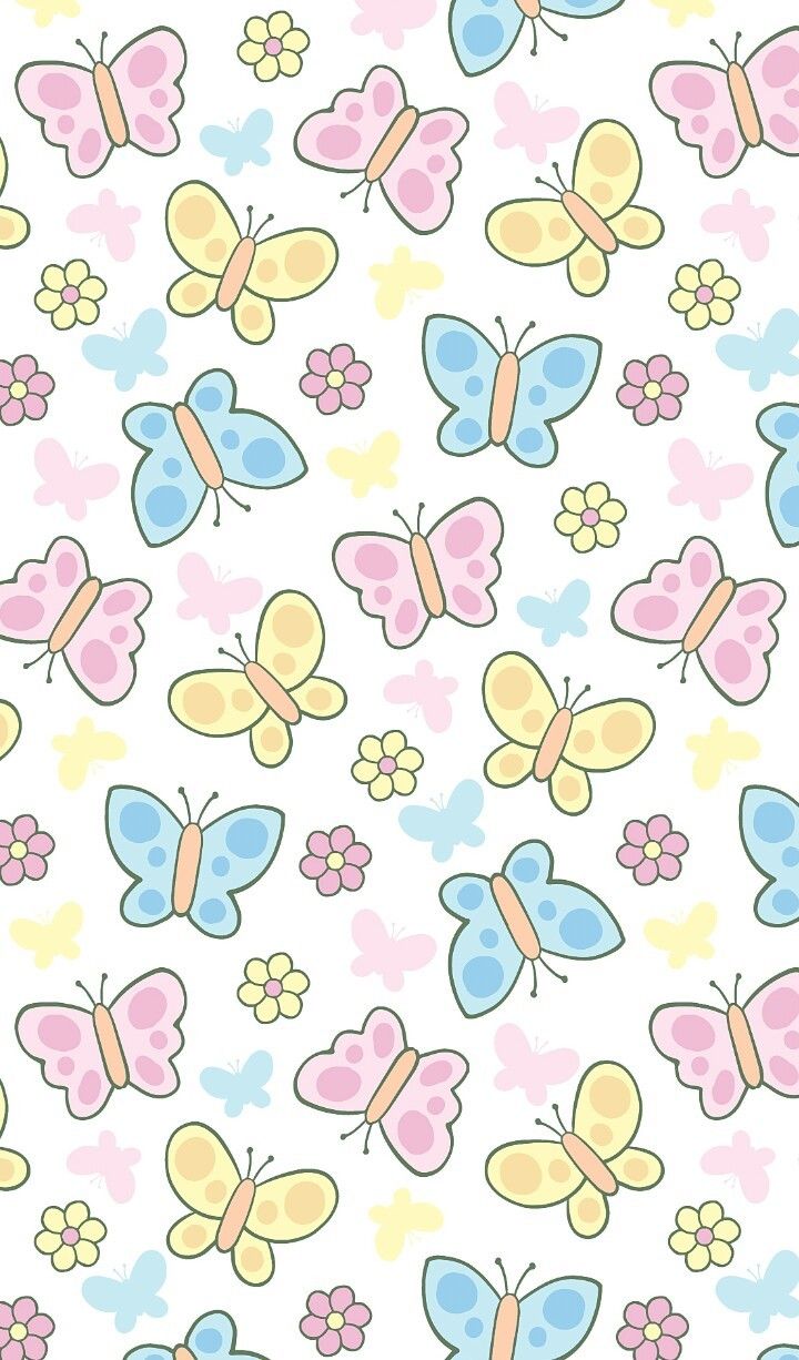 25+] Cute Cartoon Butterfly Wallpapers - WallpaperSafari