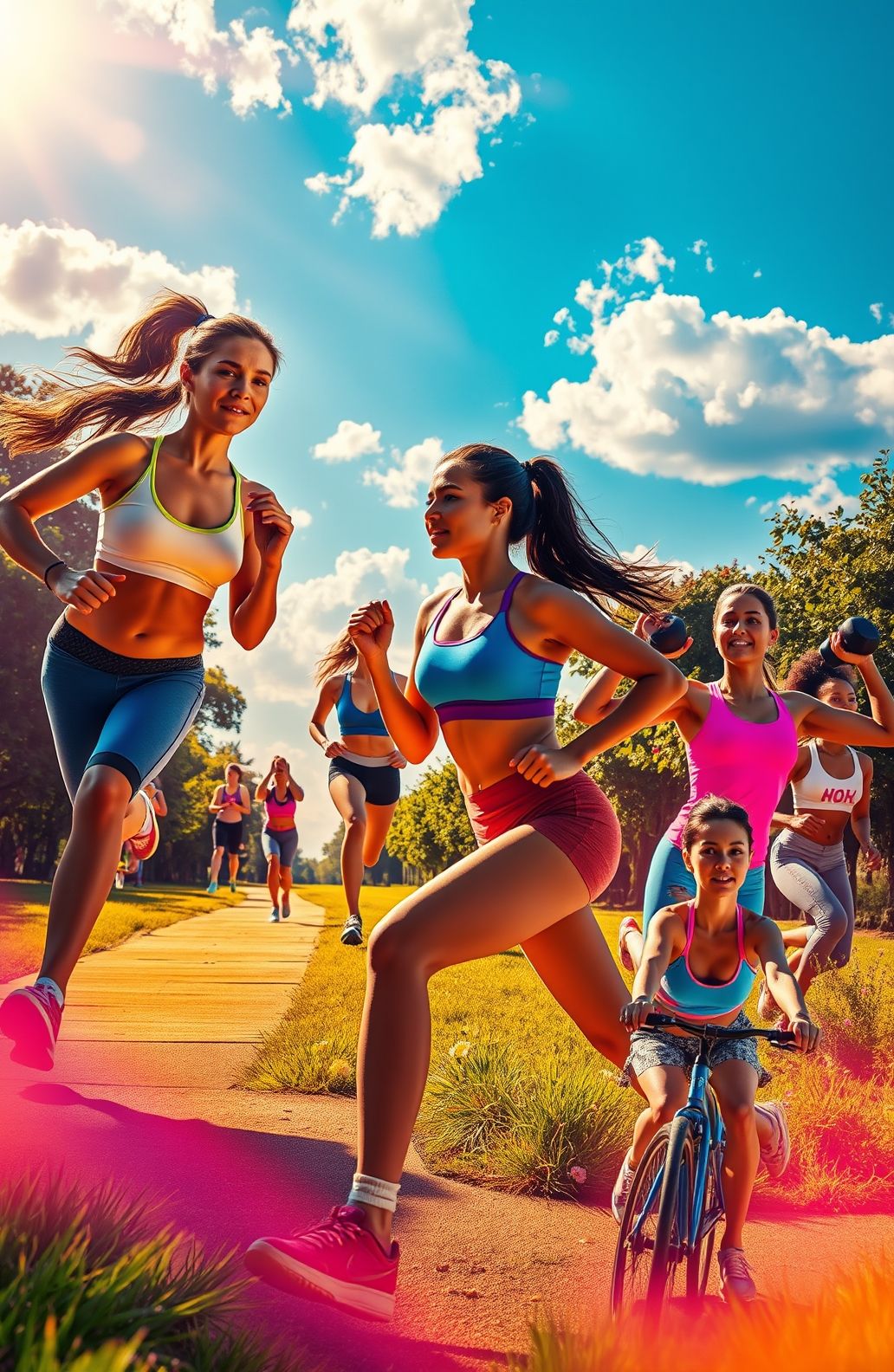 Fit Girls Wallpaper