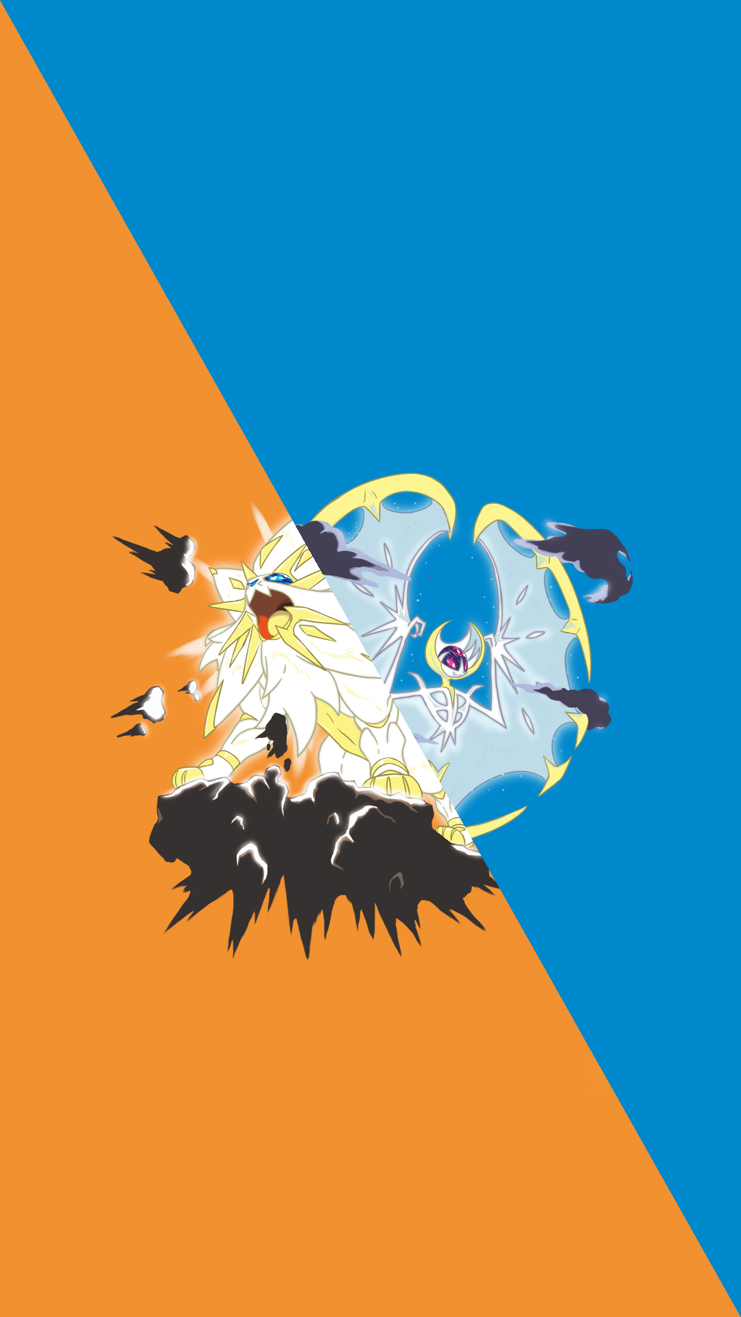 Solgaleo And Lunala Wallpaper Pokemon