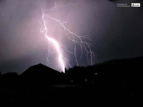 Thunder Strom And Lightning Wallpaper Photo Sharing