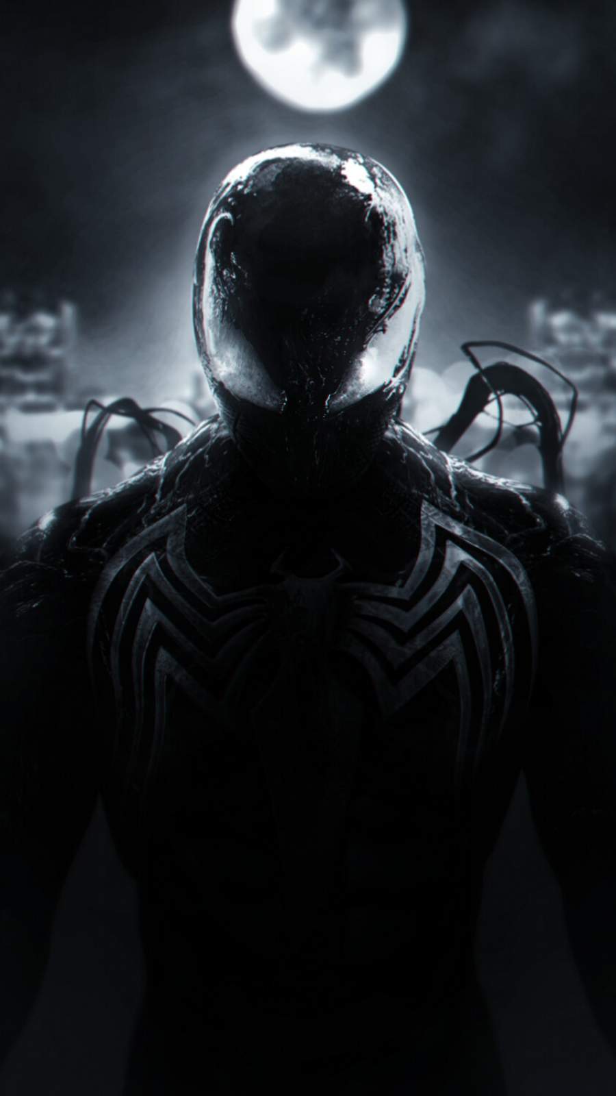 Spider Man Symbiote iPhone Wallpaper
