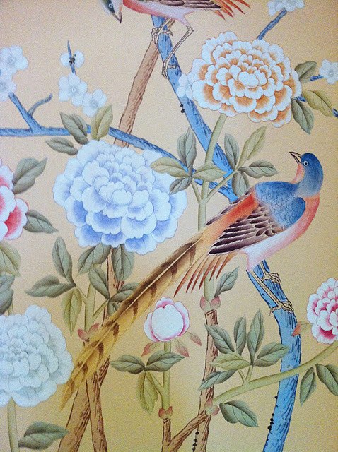 Griffin And Wong Chinoiserie Handpainted Wallpaper Asian Accessories