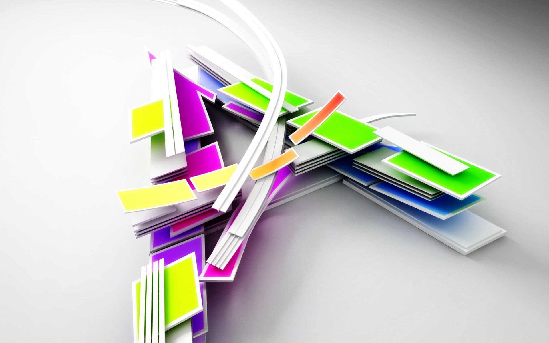 3D Letter A Multicolored Pieces HD wallpaper HD Latest Wallpapers 1920x1200