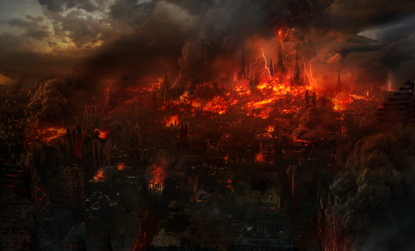 Armageddon Du Feu Wallpaper