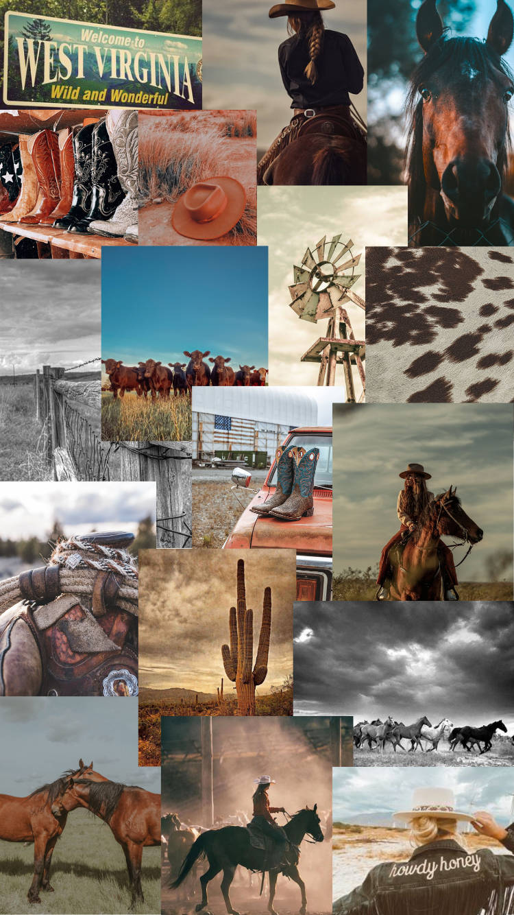 Country Western Wallpaper