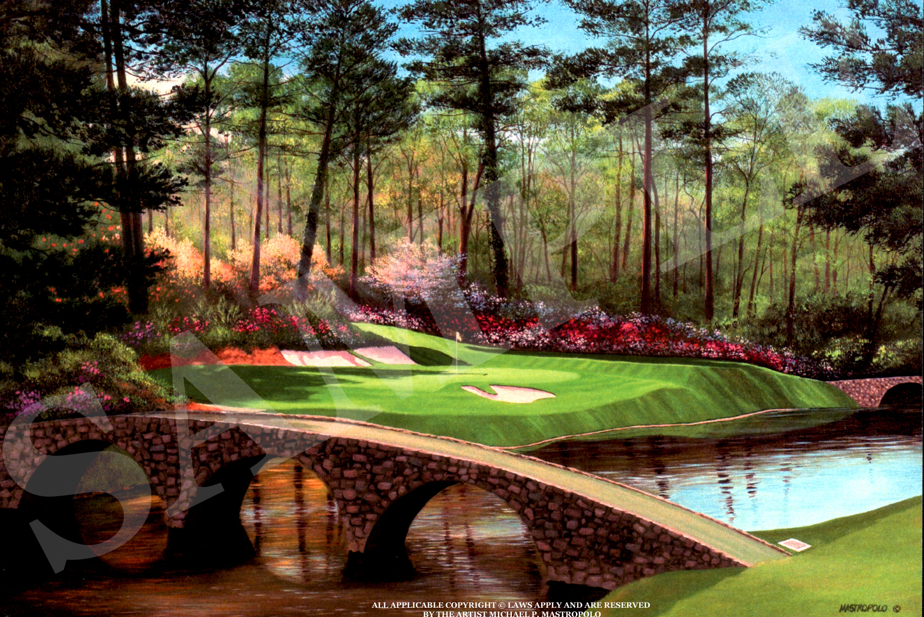 Augusta Golf Wallpaper Background