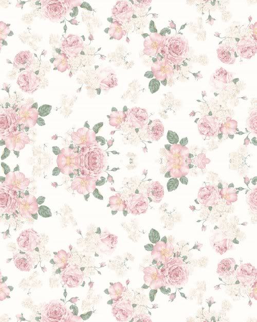Floral Pattern Background For
