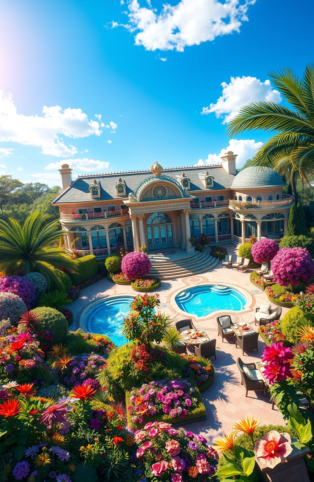Luxury Mansion Wallpaper