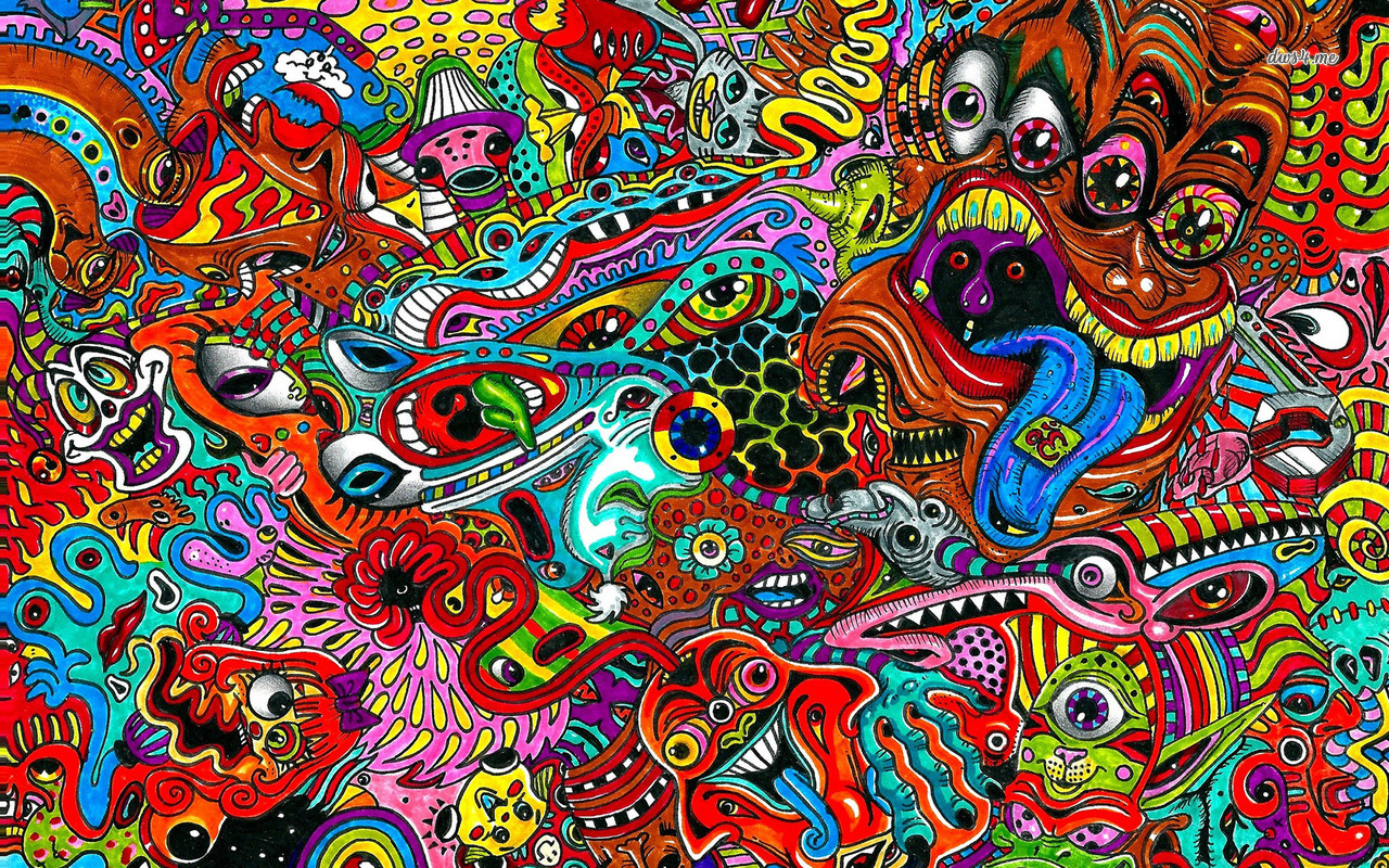 Psychedelic Wallpaper Artistic