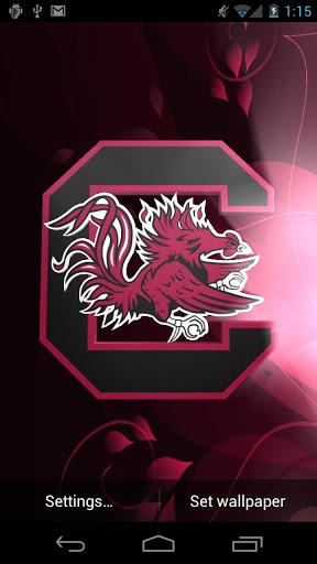 officially licensed south carolina gamecocks live wallpaper designs 288x512
