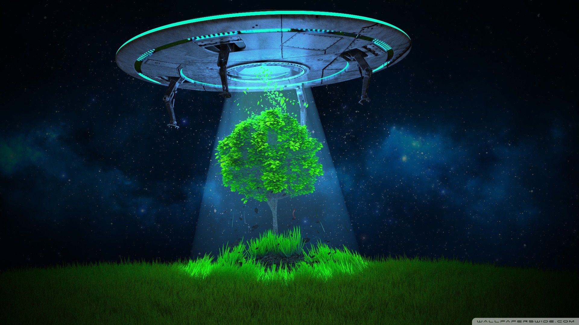 Ufo Wallpaper Top Background