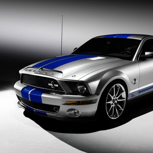 gray ford shelby mustang gt500jpg