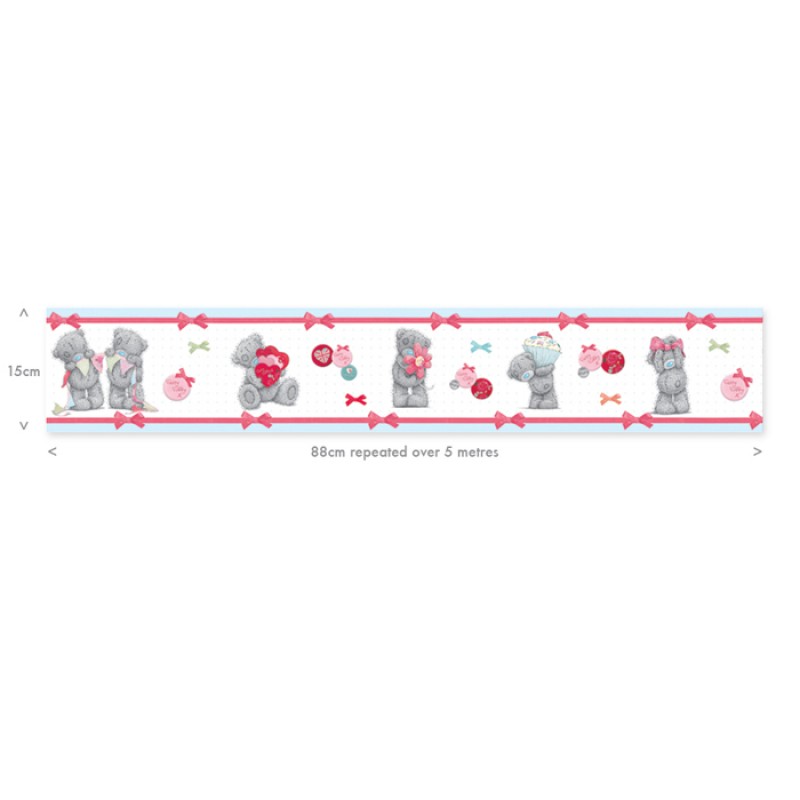 Pictures Me To You Tatty Teddy Self Adhesive Wallpaper Border Location