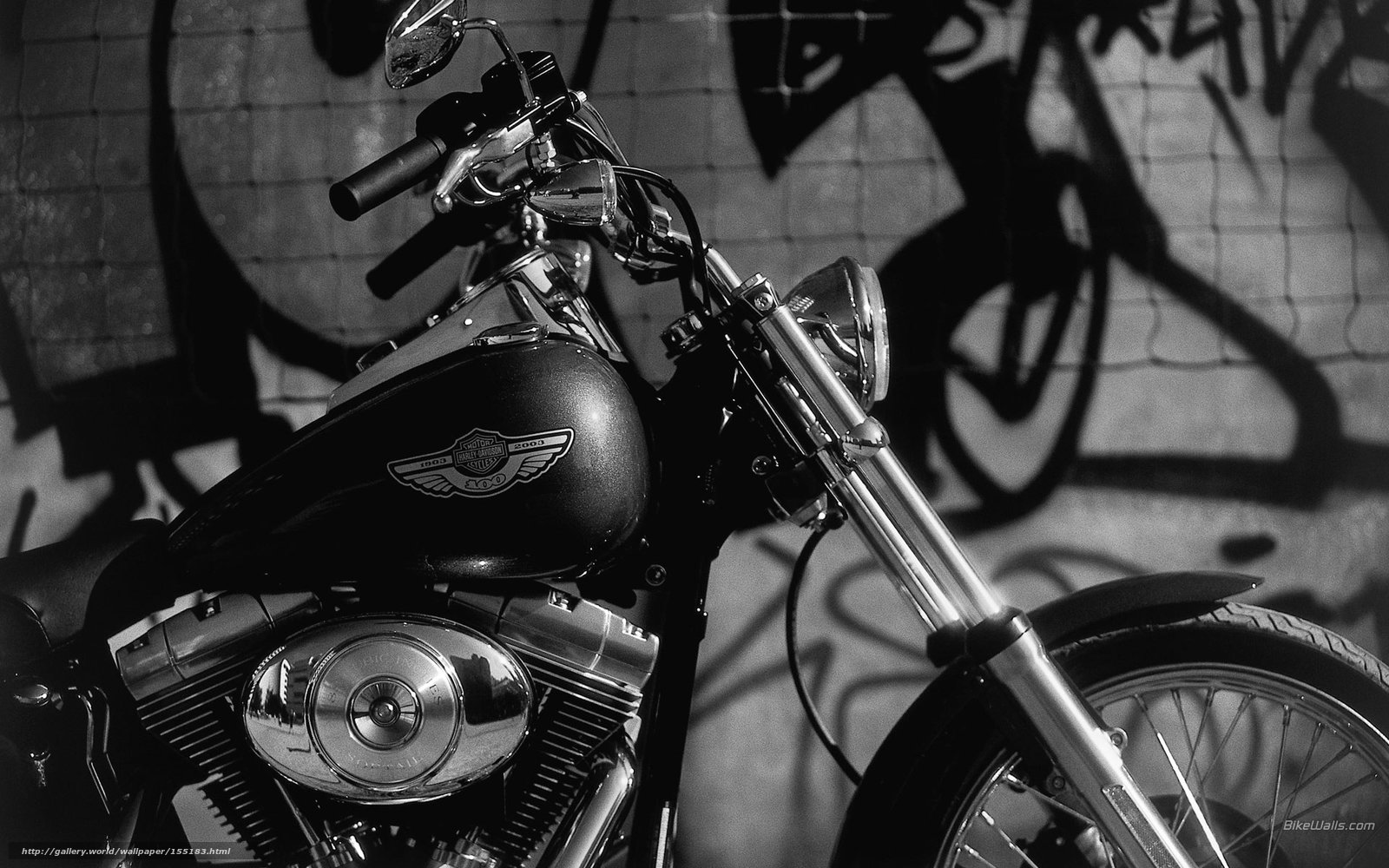 Wallpaper Harley Davidson Softail Fxst Standard