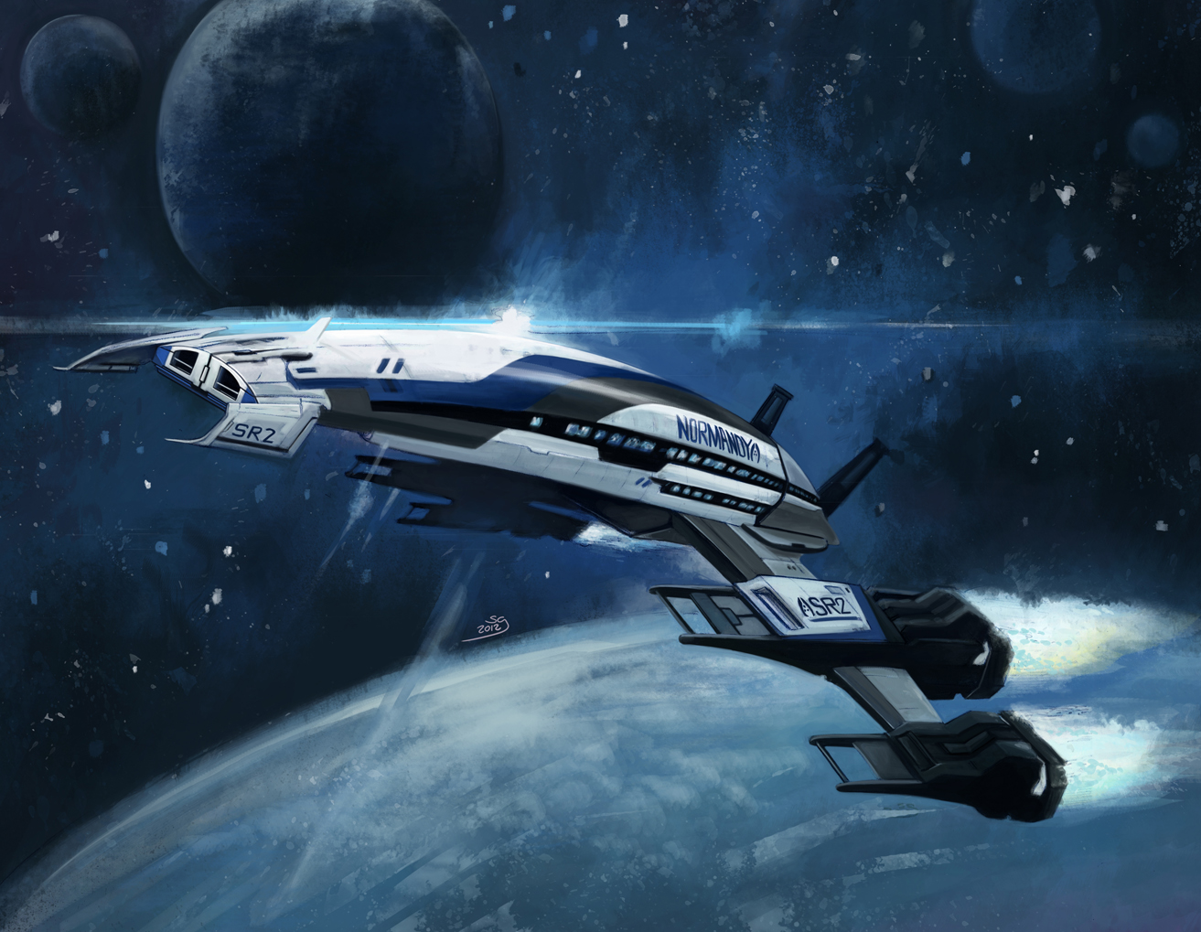 Mission Of The Normandy Sr2 From Mass Effect
