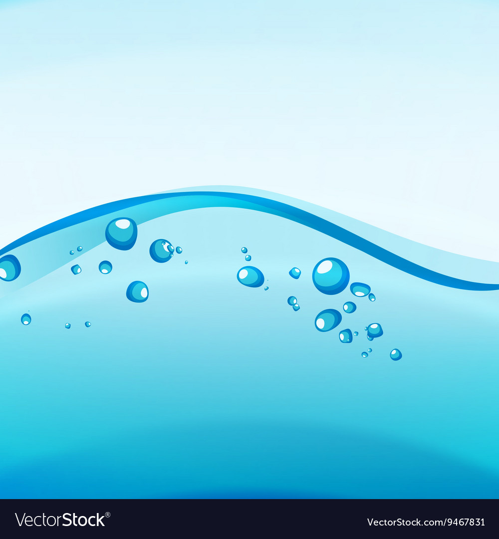 Abstract Water Background Royalty Vector Image