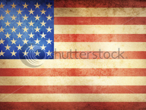Vintage American Flag Wallpaper