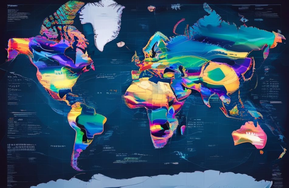 World Map Time Zones Wallpaper