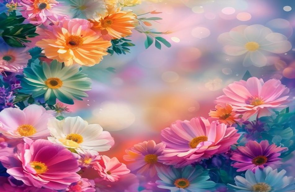 Aesthetic Flowers Wallpaper