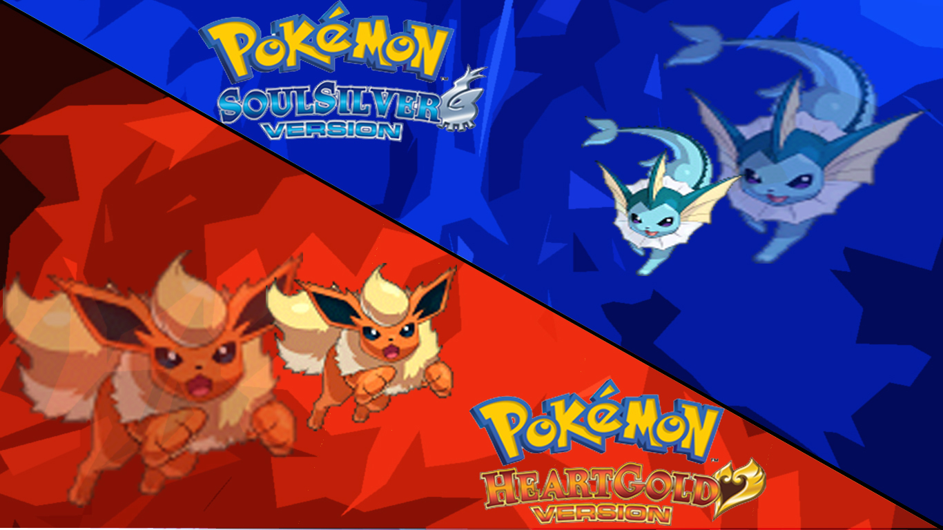 Flareon And Vaporeon Wallpaper By Emerladstar96