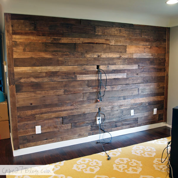 Woodworking Pallet Wood Wall Pdf