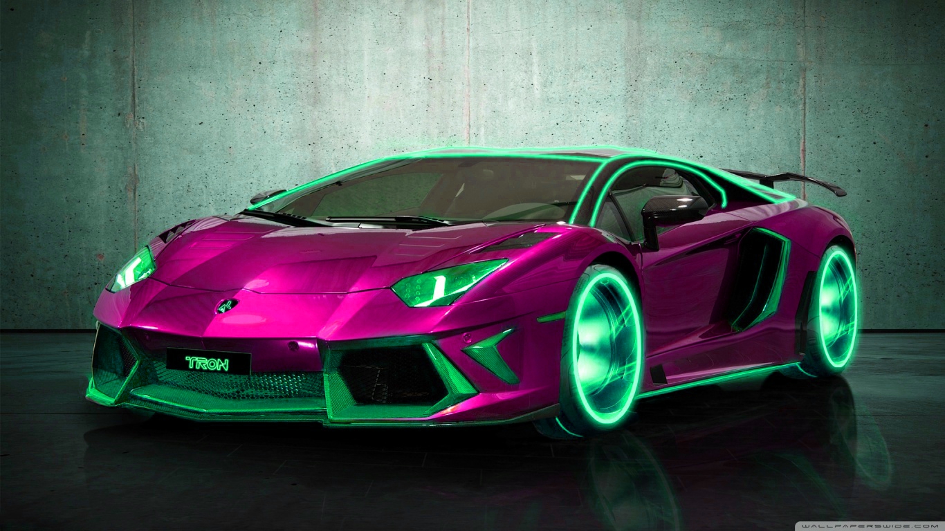 Hot Pink Lamborghini Aventador Lamborghini