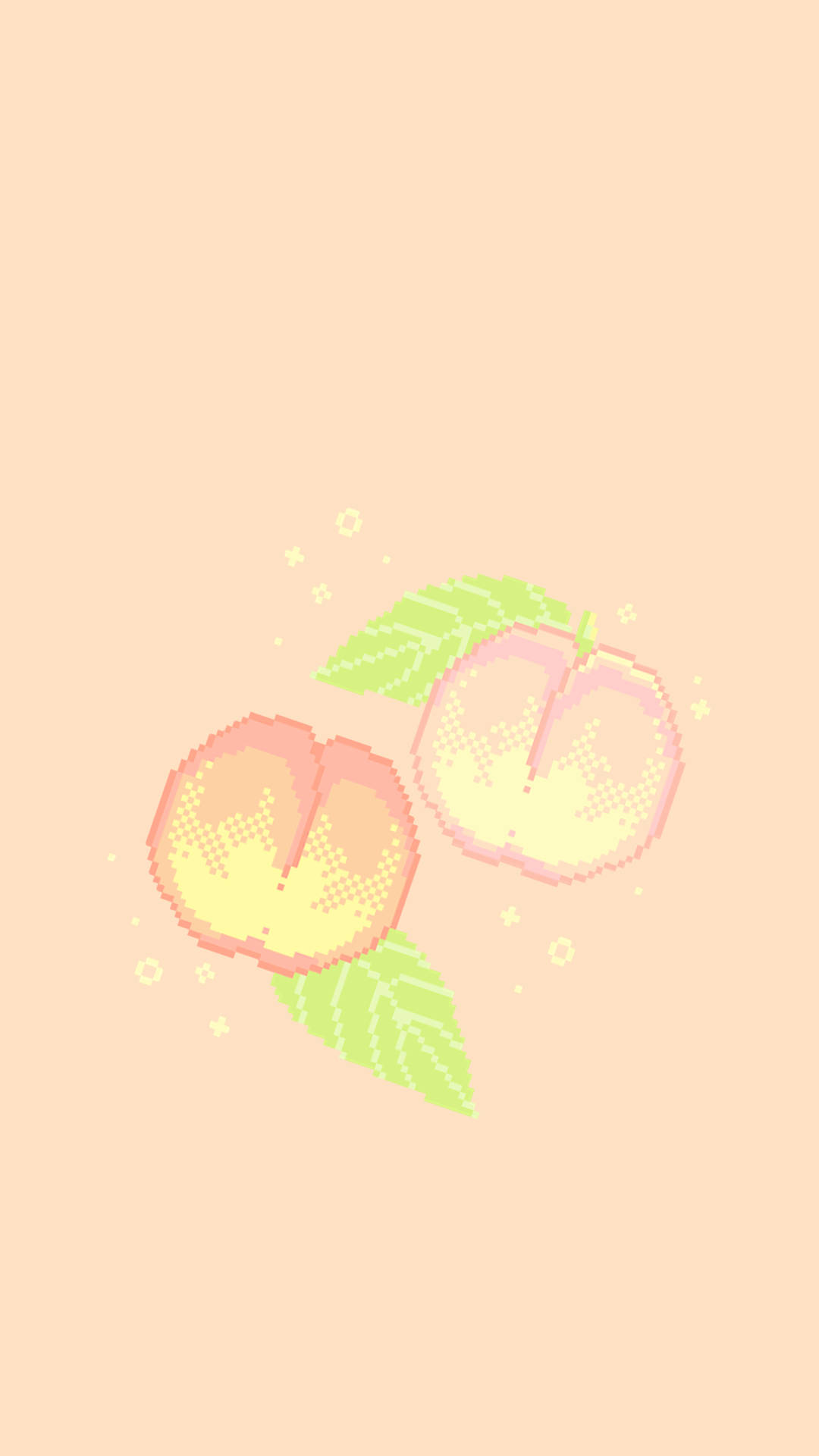 Peach Aesthetic Wallpaper