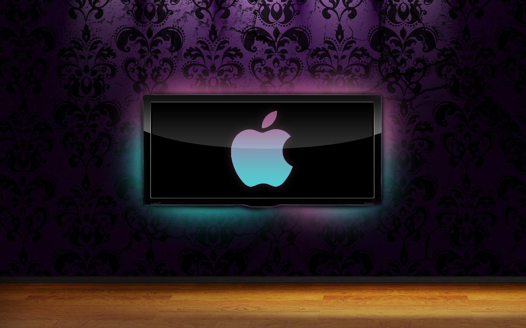 Apple Cinema HD Led Monitor Wallpaper High Quality