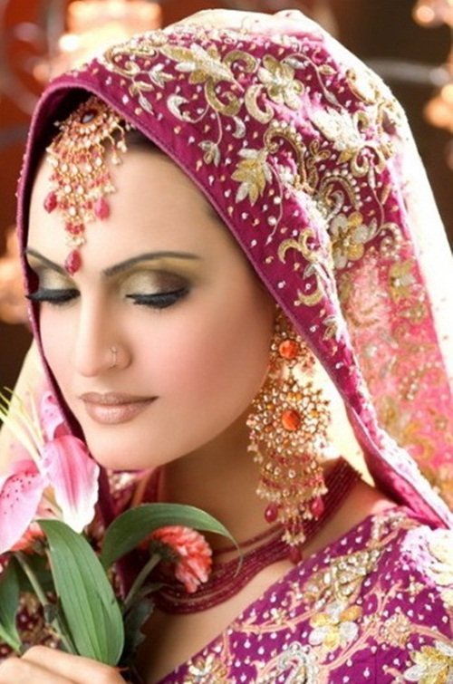 Free download Pakistani and Indian Bridal Dulhan Makeup HD Wallpapers  stylespk [500x755] for your Desktop, Mobile & Tablet | Explore 44+ Indian  Inspired Wallpaper | Indian Wallpaper, Indian Wallpapers, Beach Inspired  Wallpaper