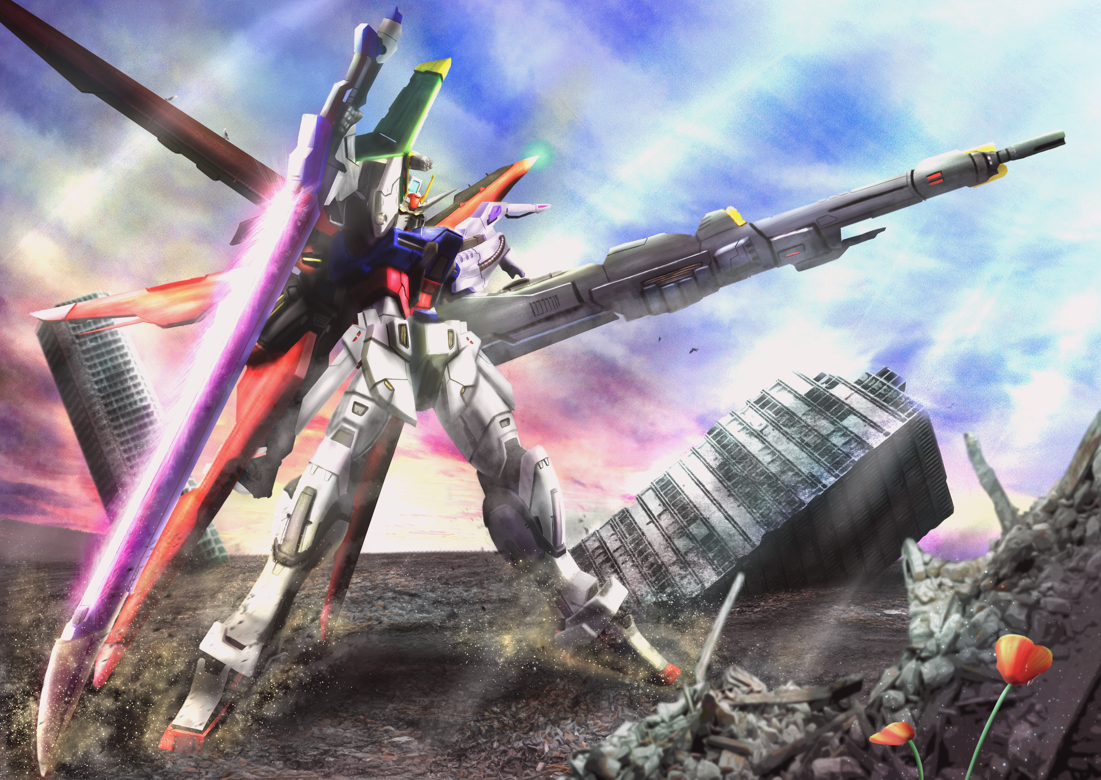 Anime Gundam Mech Super Robot Wars Mobile Suit Gundam SEED Perfect