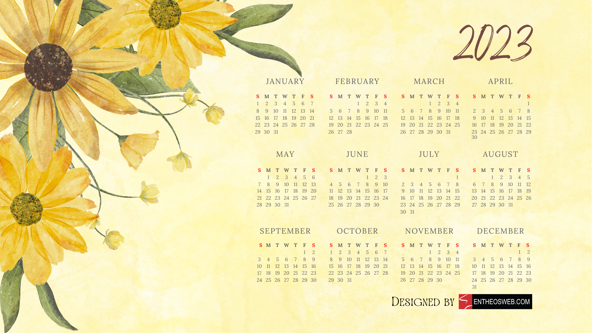 Desktop Wallpaper Calendar Background Entheosweb