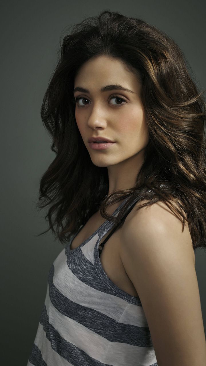 Emmy Rossum Brunette Photoshoot Wallpaper Beauty