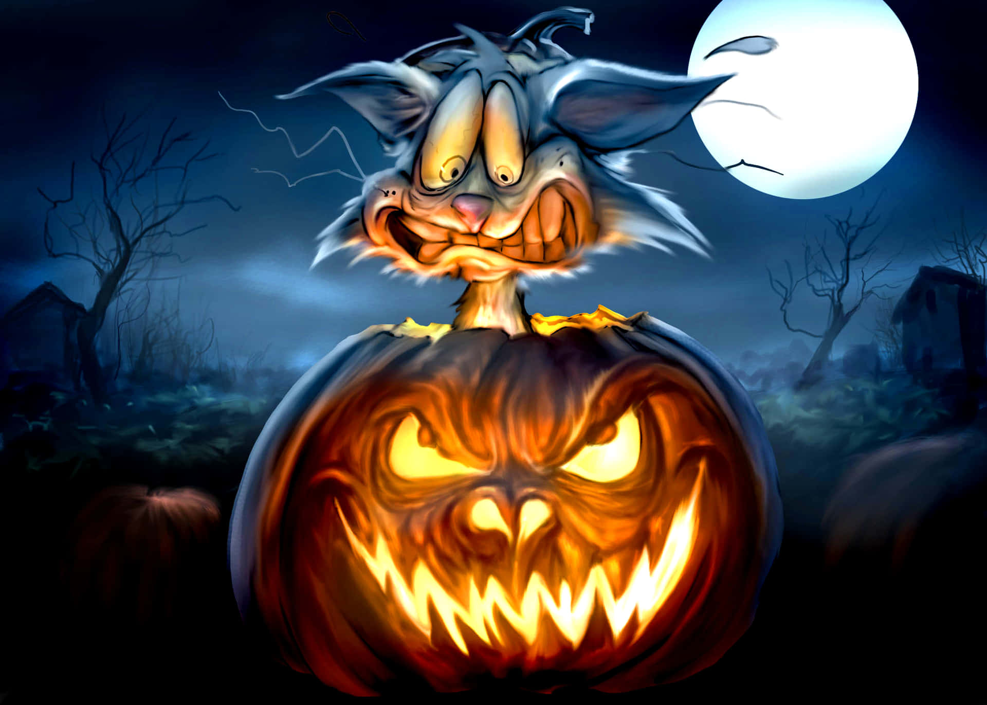 X Halloween Wallpaper