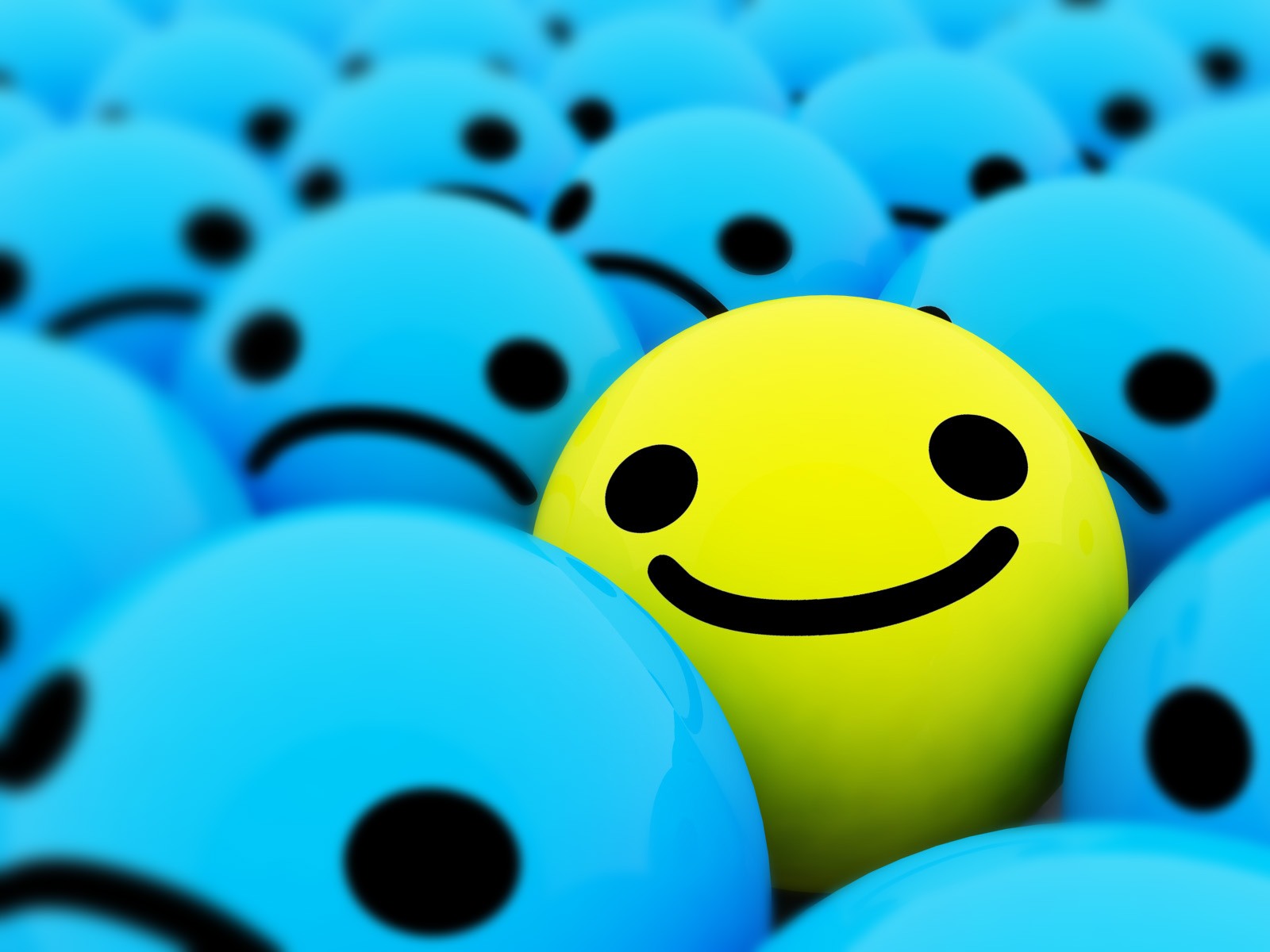 Emoticons Smile Desktop Wallpaper