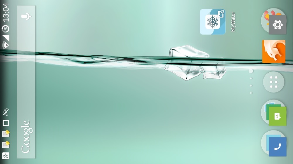 Water and Ice Live Wallpaper MyWater Now Available On Any Android