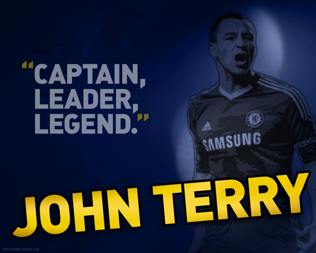 John Terry Captain Leader Legend Chelsea Wallpaper