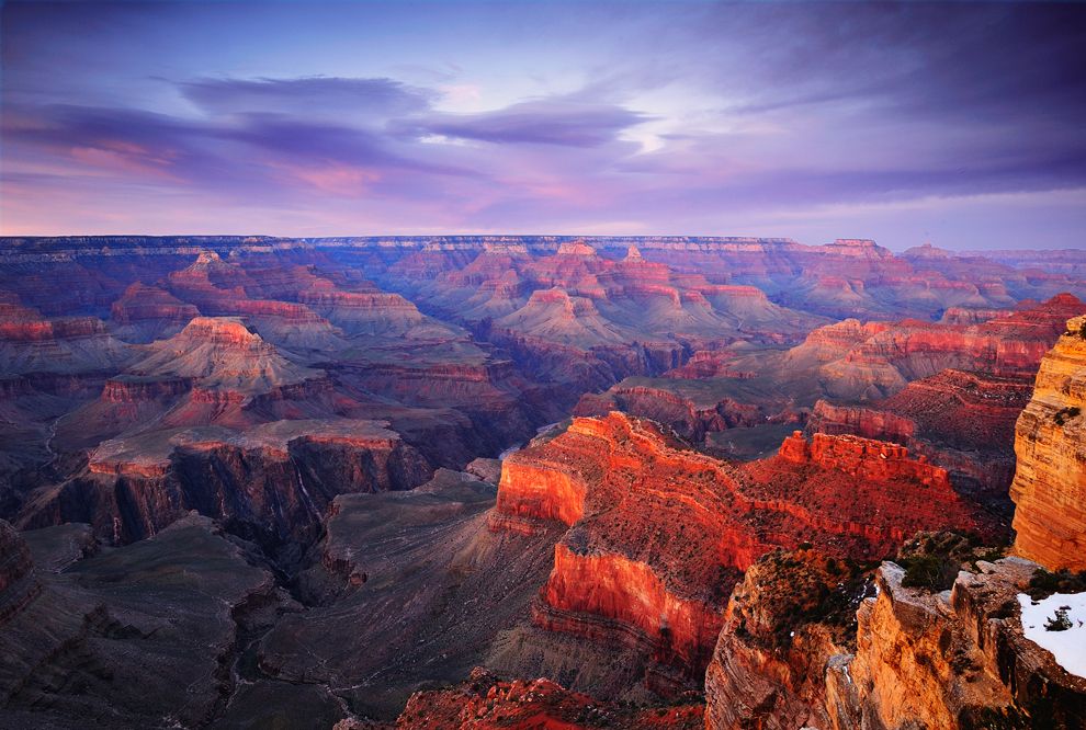 Sunset At The Grand Canyon Wallpaper