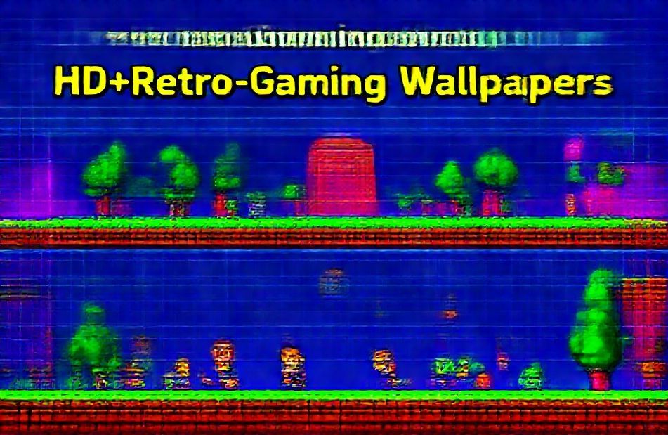 Hd Retro Gaming Wallpaper
