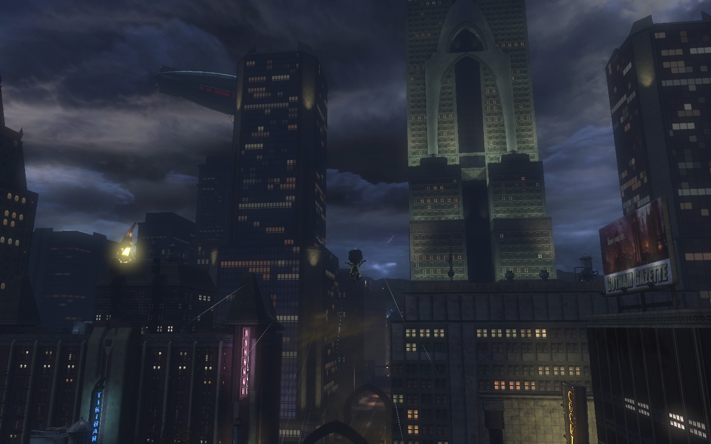 Live in Gotham Oh hell no Do I look like I just escaped from Arkham