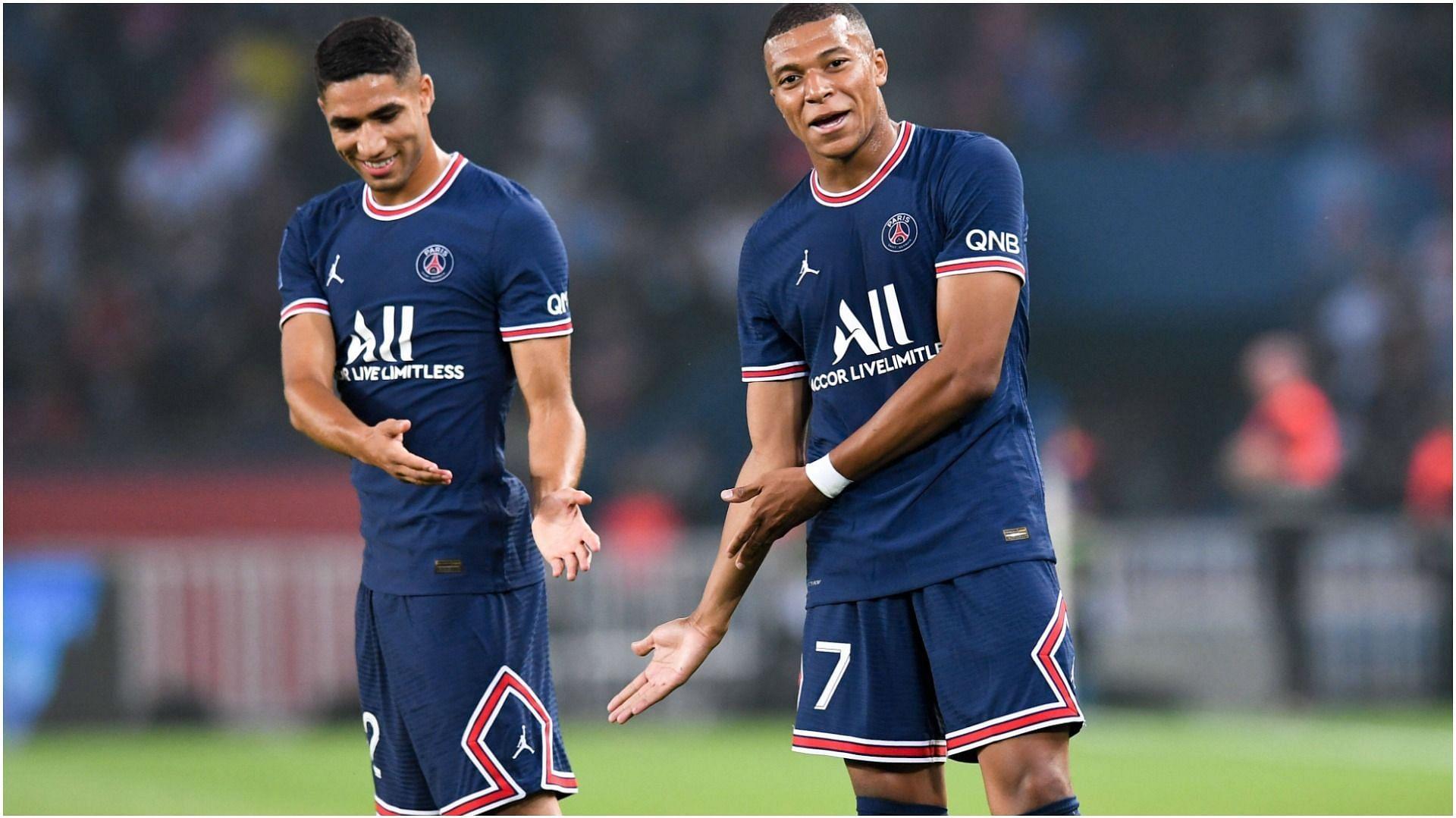 French Superstar Kylian Mbappe Makes An Appearance On Psg Teammate