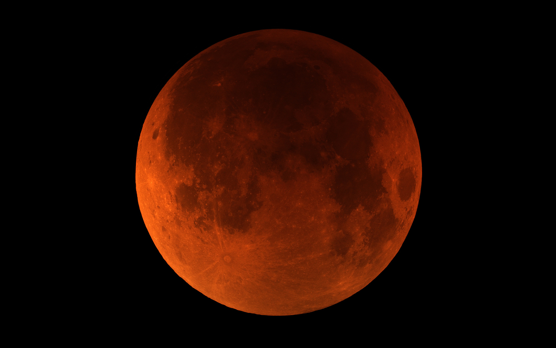 Lunar Eclipse Desktop Wallpaper
