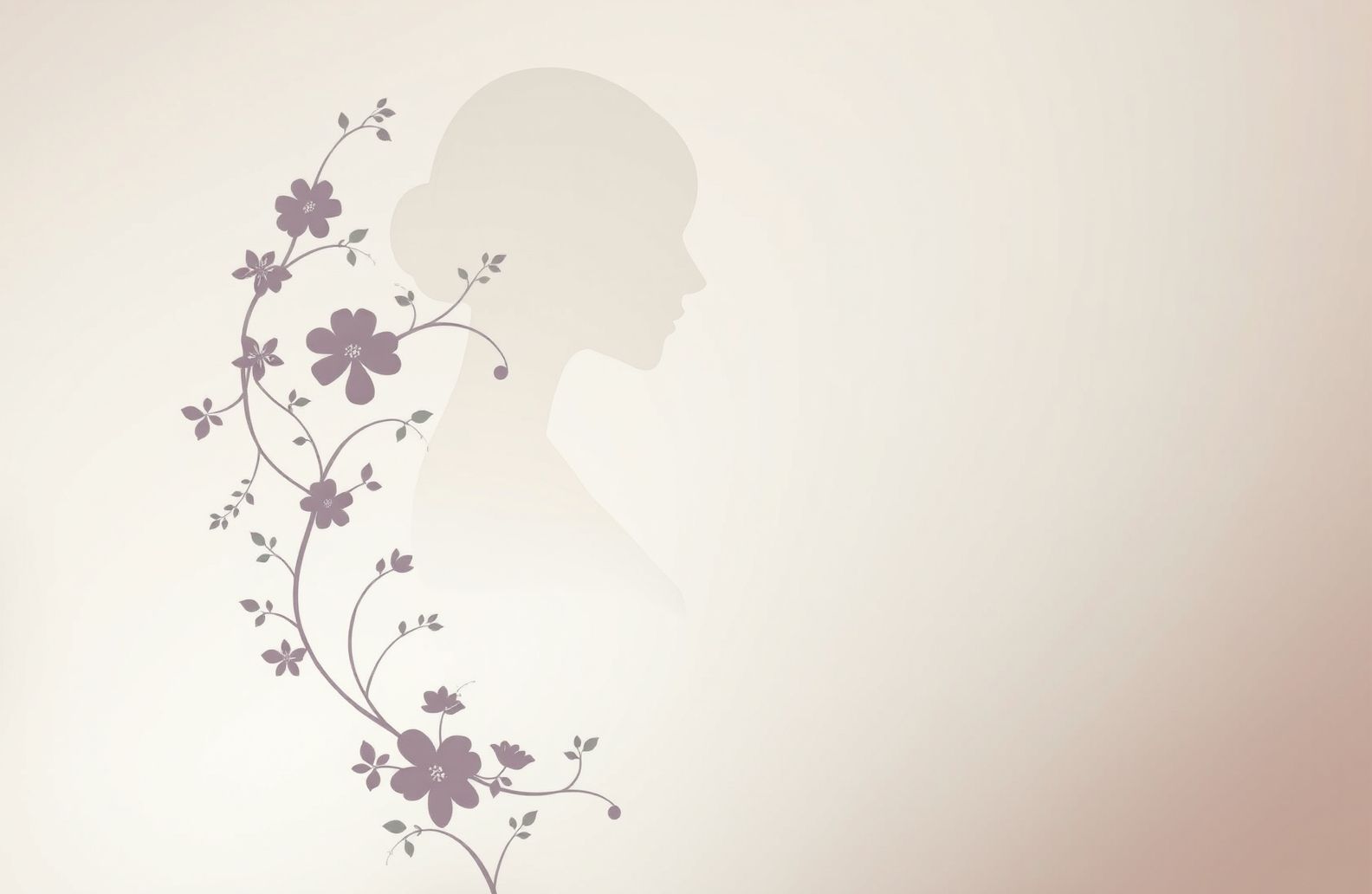 Woman Silhouette Wallpaper